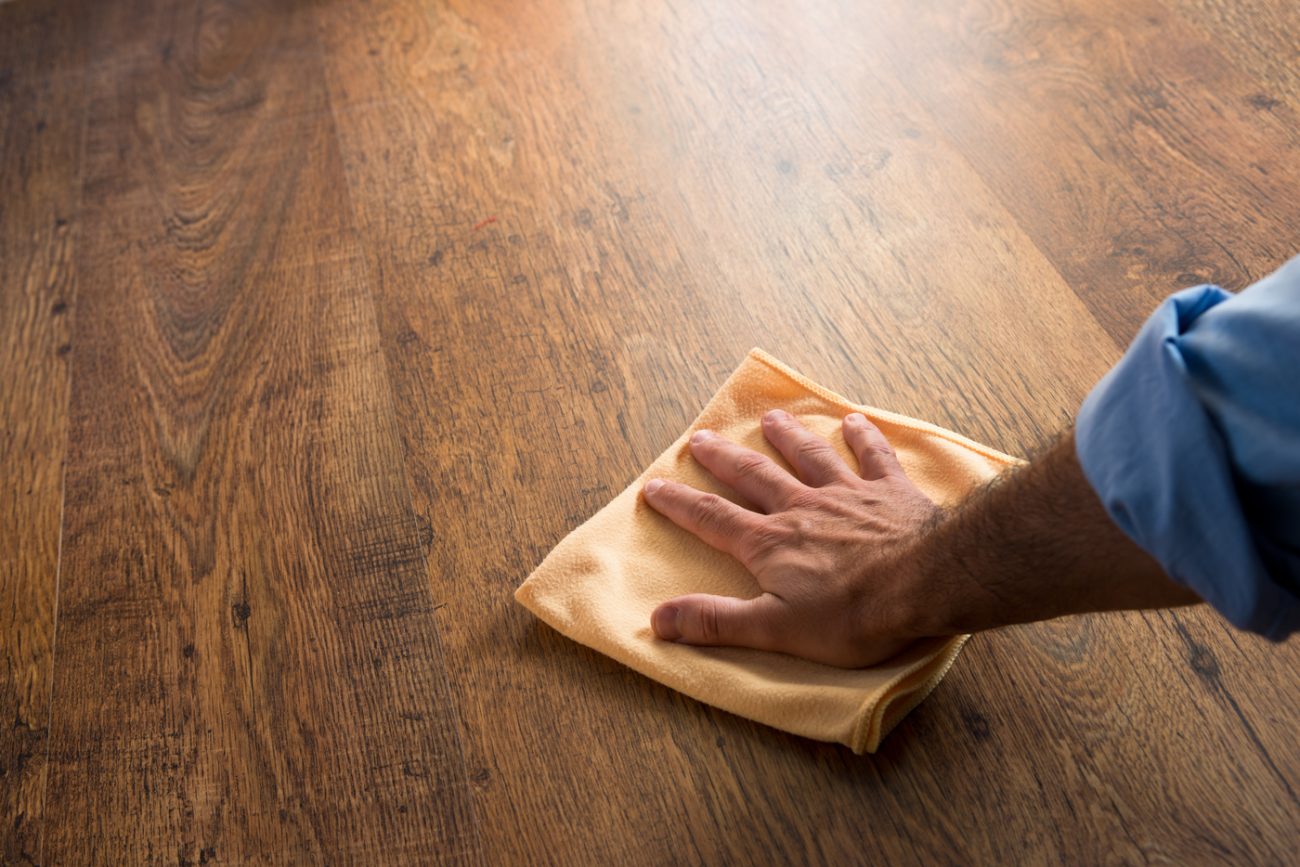 How to clean wood floor after sanding before staining? a step by step guide