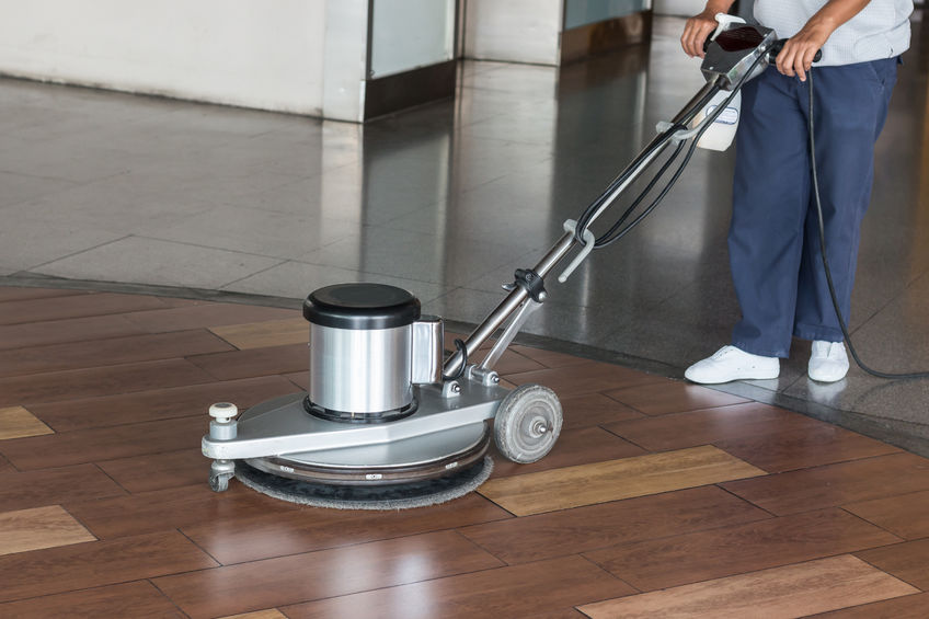 Polishing timber floors